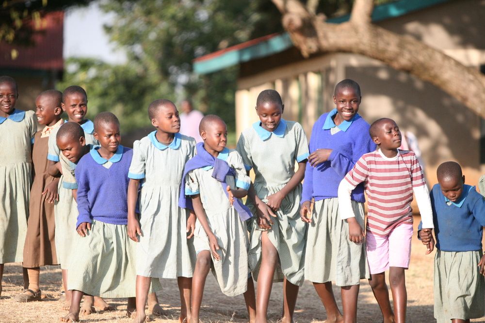 Children at school